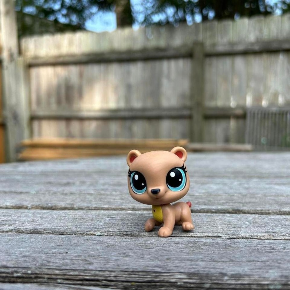 ODESSA ORSO BEAR #327 - Authentic Littlest‎ Pet Shop - Hasbro LPS